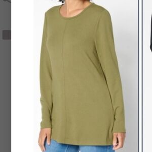 Denim & Co Heavenly Jersey Tunic